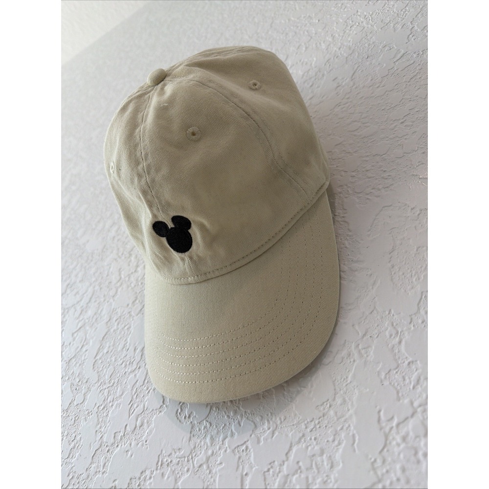 Disney Mickey Mouse Pale Yellow Hat One Size Cotton